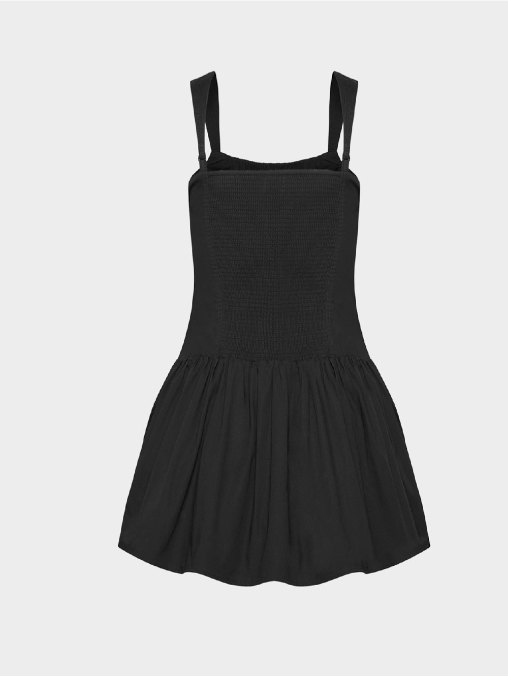 NWT Aritzia Sunday Best 100% Cotton Strudel Poplin Dress Black Size XL - Picture 4 of 12